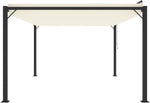 Kaloriko Pergola Mit Verstellbarem Lamellendach 3x4 M Creme