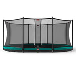 BERG Grand Favorit Regular Oval Trampolin 520 cm Grün