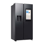 Samsung RS90F66BEFEF Side-by-Side Kühl-Gefrierkombination 614 L Black Steel