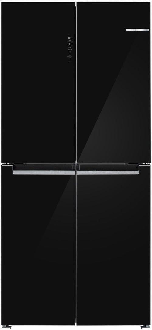 Bosch KMC85LBEA Serie 4 French Door Kühl-Gefrier-Kombination 189,5x85,5 cm 324/223 L NoFrost Schwarz