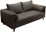 KIBONCY Billard-Zuschauersofa 3-Sitzer PU-Leder mit Stauraum