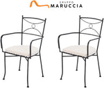 Gruppo Maruccia Gartenmöbel-Set 6-tlg. Anthrazit 160x90x75 cm