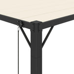 Kaloriko Pergola Mit Verstellbarem Lamellendach 3x4 M Creme