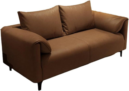 KIBONCY 3-Sitzer Billard Zuschauersofa Set PU Leder mit Aufbewahrungsschrank Getränkehalter Edelstahl Sockel