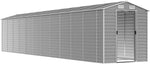 Plumbpyr Gartenhaus Hellgrau Verzinkter Stahl 191x980x198 cm