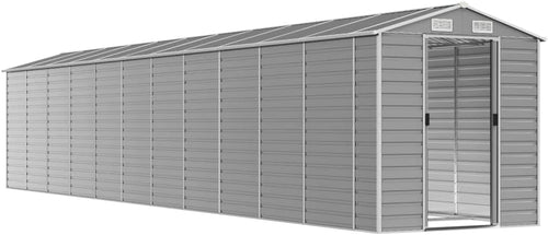 Plumbpyr Gartenhaus Hellgrau Verzinkter Stahl 191x980x198 cm