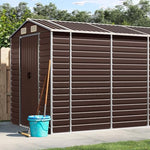 Plumbpyr Gartenhaus Hellgrau Verzinkter Stahl 191x980x198 cm