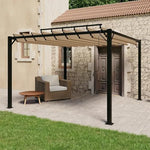 Kaloriko Pergola Mit Verstellbarem Lamellendach 3x4 M Creme