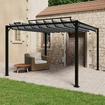 Kaloriko Pergola Mit Verstellbarem Lamellendach 3x4 M Creme