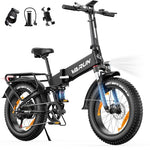 VARUN S20-2 Pro E-Bike 20 Zoll Vollfederung 48V 13Ah Akku 120KM Reichweite Weiß