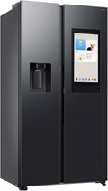 Samsung RS90F66BEFEF Side-by-Side Kühl-Gefrierkombination 614 L Black Steel