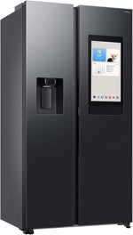 Samsung RS90F66BEFEF Side-by-Side Kühl-Gefrierkombination 614 L Black Steel