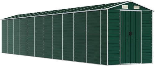 Rantry Gartenhaus Grün 191x980x198 Cm Verzinkter Stahl