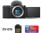 Sony Alpha ZV-E10 Vlog-Kamera 24.3 MP APS-C 4K Schwarz