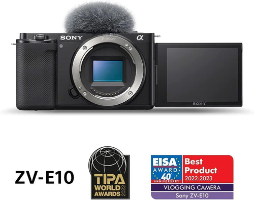 Sony Alpha ZV-E10 Vlog-Kamera 24.3 MP APS-C 4K Schwarz