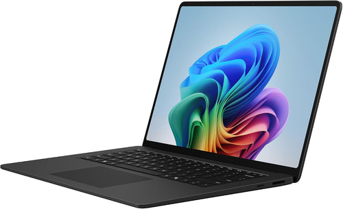 Microsoft Surface Laptop 15" LCD Snapdragon X Elite 12-Core 16 GB RAM 512 GB SSD Schwarz Windows 11 Home QWERTZ