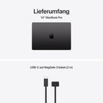 Apple MacBook Pro 14,2" Laptop M5 Chip 10-Core CPU 10-Core GPU 24GB RAM 1TB SSD Space Schwarz