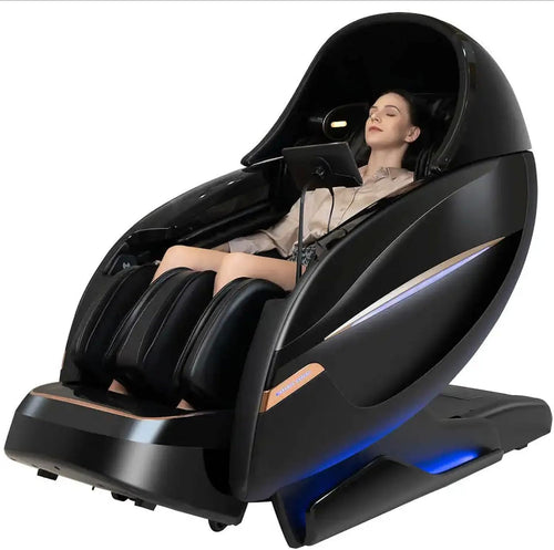 NikJur MS-131 Plus Massagesessel Schwarz