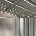 Plumbpyr Gartenhaus Hellgrau Verzinkter Stahl 191x980x198 cm