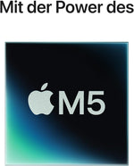 Apple MacBook Pro 14,2" Laptop M5 Chip 10-Core CPU 10-Core GPU 24GB RAM 1TB SSD Space Schwarz