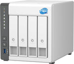 SIMPLETEK 4-Bay-NAS 16 TB 4x4 TB HDD 4 GB RAM Quad-Core 2.5G LAN
