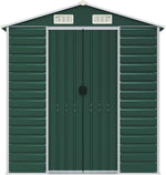 Rantry Gartenhaus Grün 191x980x198 Cm Verzinkter Stahl