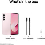 Samsung Galaxy Z Fold6 AI-Smartphone 256 GB Pink + Silicone Case