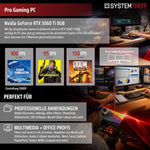 SYSTEMTREFF Gaming PC AMD Ryzen 7 5800X3D RTX 5060 Ti 8GB 32GB DDR4 1TB SSD