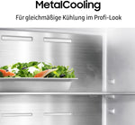 Samsung RS90F66BEFEF Side-by-Side Kühl-Gefrierkombination 614 L Black Steel
