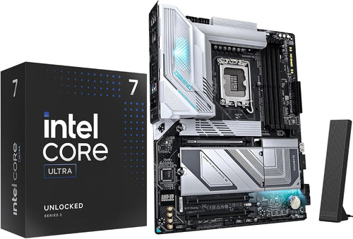 Micro Center Ultra7 265K 20 Kerne 5,5 GHz Desktop-Prozessor Mit Gigabyte Z890 Gaming X WIFI7 Motherboard