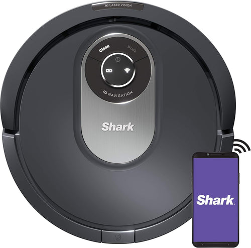 Shark AI Saugroboter RV2001 1300Pa Smart Mapping Schwarz/Silber