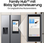 Samsung RS90F66BEFEF Side-by-Side Kühl-Gefrierkombination 614 L Black Steel