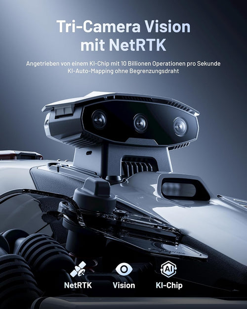 Mammotion LUBA Mini 2 AWD 1000 Mähroboter Weiß MTL24LUM1EU02