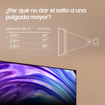 Samsung S95D 77 Zoll 4K OLED Smart-TV 144 Hz Graphit Schwarz