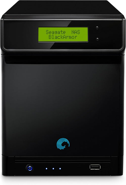 Seagate BlackArmor NAS 440 8 TB Netzwerk-Server Ethernet USB 2.0 Schwarz