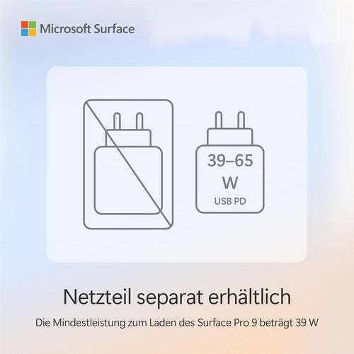 Microsoft Surface Pro 11. Edition 13 Zoll OLED Touchscreen Snapdragon X Elite 12 Kerne 16 GB RAM 512 GB SSD Schwarz