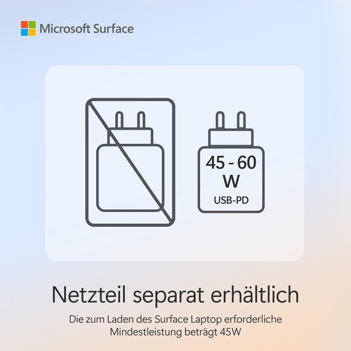 Microsoft Surface Laptop 15 Zoll Touchscreen Snapdragon X Elite 16GB RAM 512GB SSD Schwarz