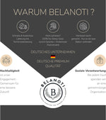 Belanoti MARBO Boxspringbett 180x200 Mit Bettkasten 7-Zonen Taschenfederkern Matratze Inklusive Visco Topper Weißgrau