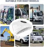 Elektrische Wohnmobil-Wärmepumpe 12 V 24 V 2300 W Weiß