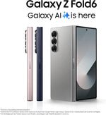 Samsung Galaxy Z Fold6 AI-Smartphone 256 GB Pink + Silicone Case