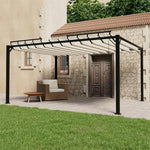 Kaloriko Pergola Mit Verstellbarem Lamellendach 3x4 M Creme