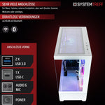 Systemtreff Gaming-PC AMD Ryzen 7 5800X3D RTX 5060 Ti 8GB 32GB DDR4 1TB NVMe WLAN Windows 11 Pro Schwarz