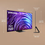 Samsung S95D 77 Zoll 4K OLED Smart-TV 144 Hz Graphit Schwarz