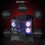 SYSTEMTREFF Gaming PC AMD Ryzen 7 5800X3D 8x4.5 GHz Nvidia RTX 5060 8 GB 1 TB M.2 NVMe 32 GB DDR4 RAM Windows 11 Pro