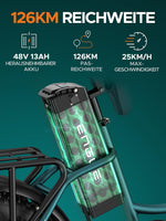 ENGWE L20 Boost E-Bike 48V 13Ah 250W 25km/h Schwarz