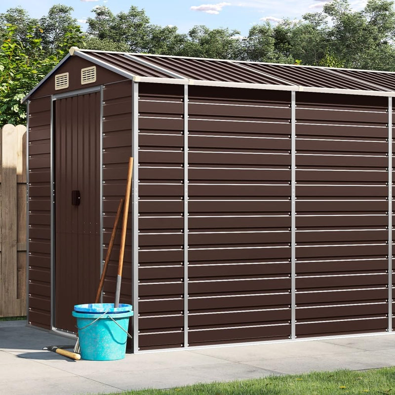 Rantry Gartenhaus 191x810x198 Cm Braun