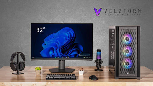 Velztorm Aciex 3D Gaming Desktop PC AMD Ryzen 7 7800X3D RTX 5080 32GB DDR5 2TB SSD