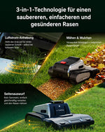 Lymow One Plus Mähroboter Ohne Begrenzungskabel 7000 M² Schwarz