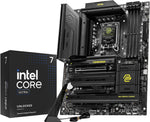 Micro Center Intel Ultra 7 265KF 20-Core 5.5 GHz LGA1851 Prozessor & MAG Z890 Tomahawk WiFi Gaming Mainboard Bundle