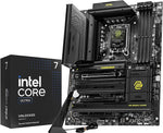 Micro Center Intel Ultra 7 265KF 20-Core 5.5 GHz LGA1851 Prozessor & MAG Z890 Tomahawk WiFi Gaming Mainboard Bundle